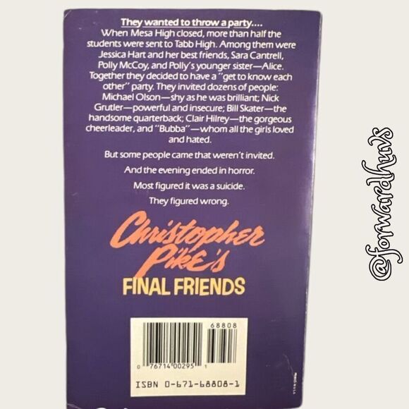 Christopher Pike | Final Friends | Book 1: The Party - Picture 3 of 7